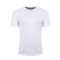 Venta caliente de diferentes colores últimos diseños fitness sublimación camiseta barata en blanco